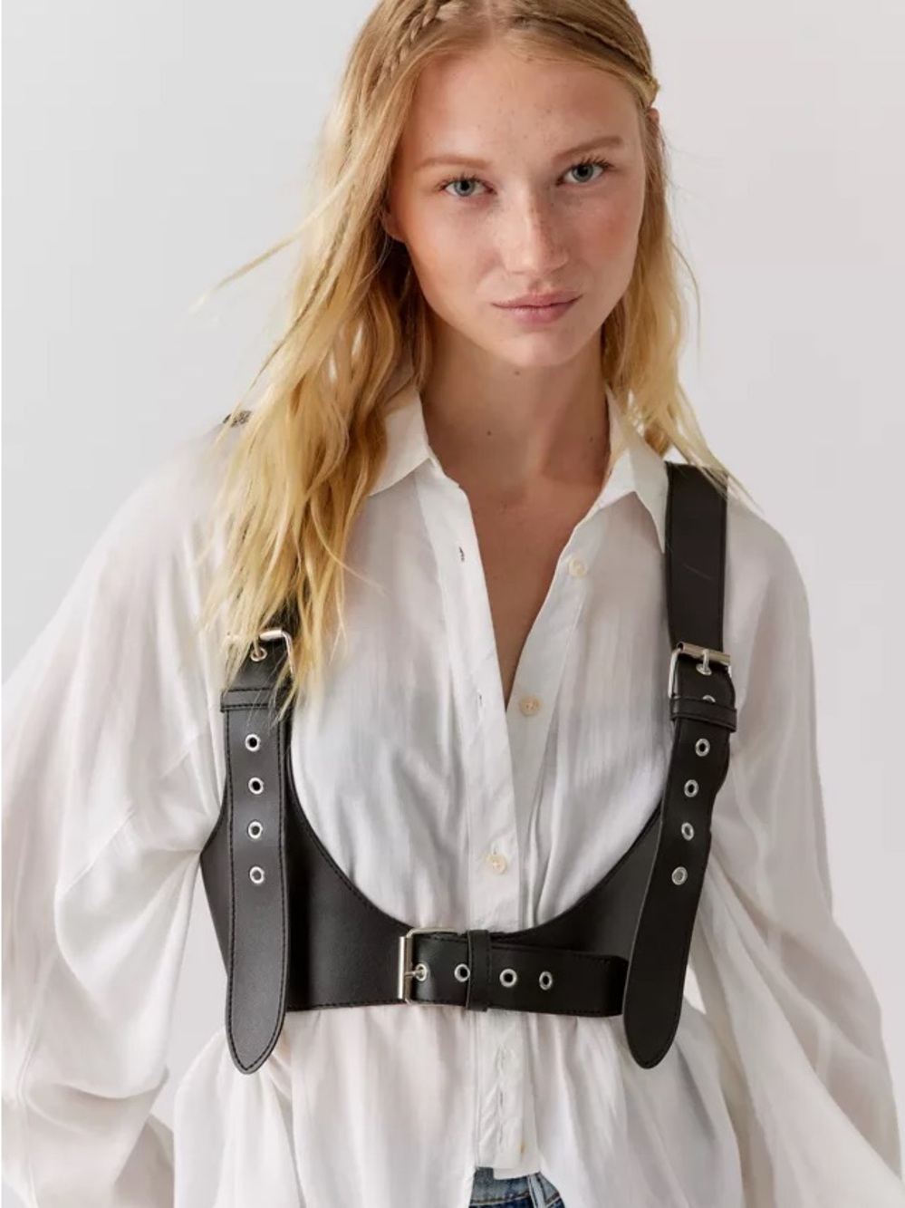Underbust Body Adjustable Harness Bralette